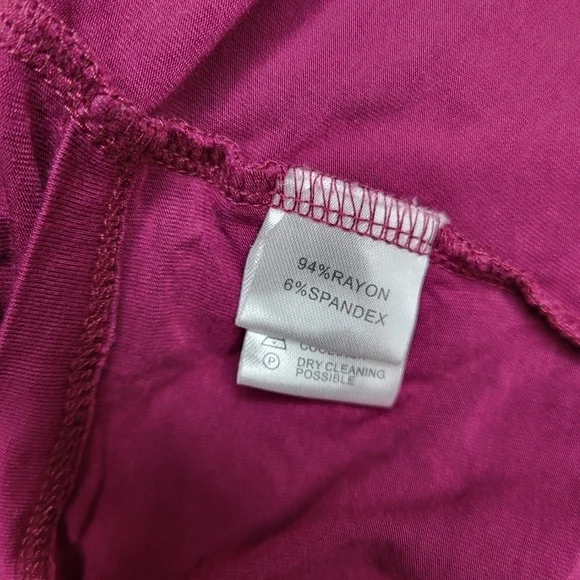 Milk Nursingwear women's magenta pink scoop neck sleeveless nursing top size S - Picture 9 of 9